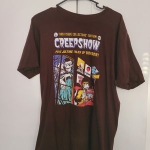 Horror shirt with an old school design